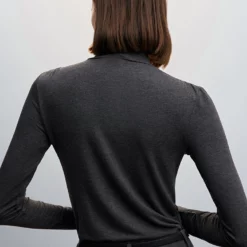 Mango Turtleneck Long-Sleeved T-Shirt -Mango popular store mango 7032 1077836 3