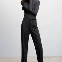 Mango Turtleneck Long-Sleeved T-Shirt -Mango popular store mango 7032 1077836 5