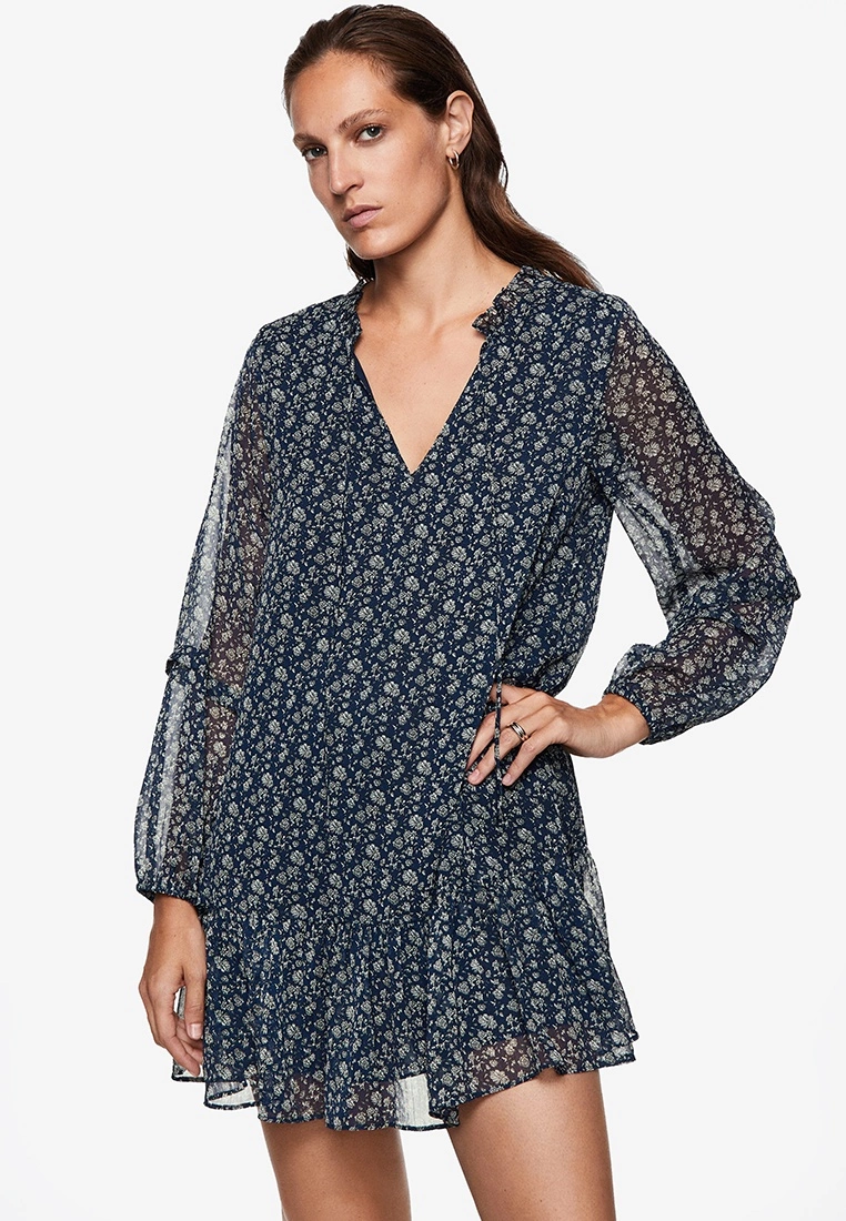 Mango Floral Chiffon Dress 3 Mango Floral Chiffon Dress