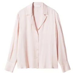 Mango Lapels Flowy Shirt -Mango popular store mango 7034 5881046 6