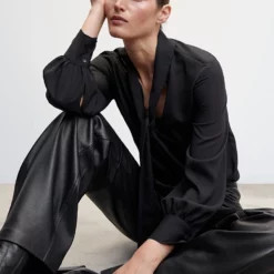 Mango Lace Flowy Blouse -Mango popular store mango 7048 6081046 4