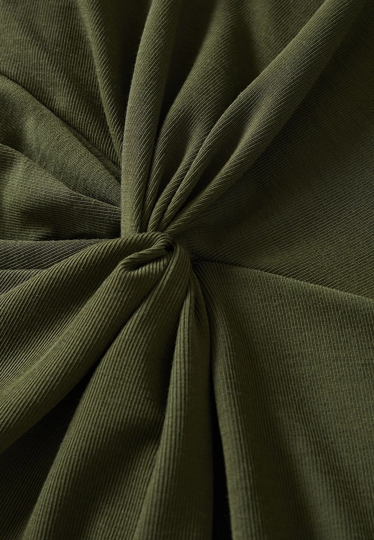 Mango Ribbed Knot Dress 7 Mango Ribbed Knot Dress - Image 5