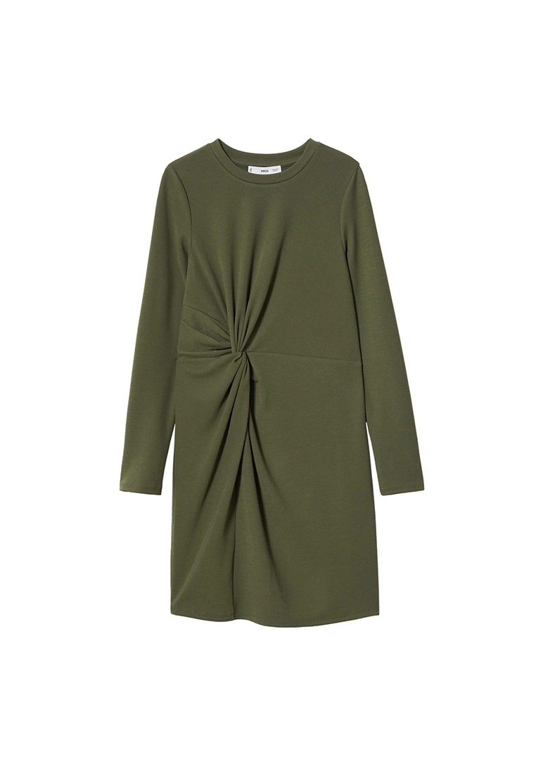 Mango Ribbed Knot Dress 9 Mango Ribbed Knot Dress - Image 7