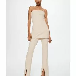 Mango Slit Hem Trousers 13 Mango Slit Hem Trousers -Mango popular store mango 7055 1716626 5