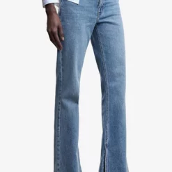Mango Mid-Rise Straight Jeans