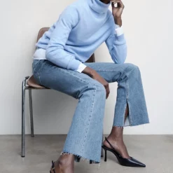 Mango Mid-Rise Straight Jeans -Mango popular store mango 7063 5181046 5