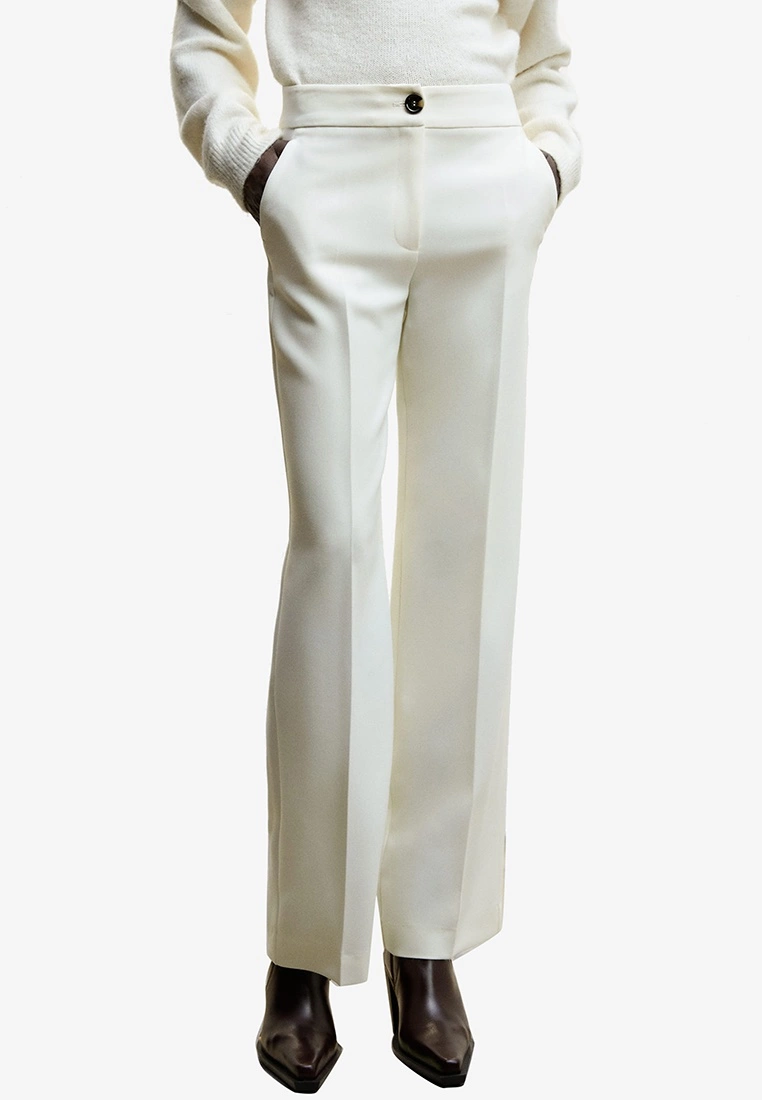 Mango Flowy Palazzo Trousers 3 Mango Flowy Palazzo Trousers