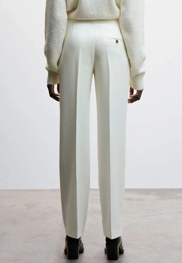 Mango Flowy Palazzo Trousers 4 Mango Flowy Palazzo Trousers - Image 2