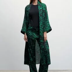 Mango Fluid Animal Print Pants -Mango popular store mango 7076 9617336 5