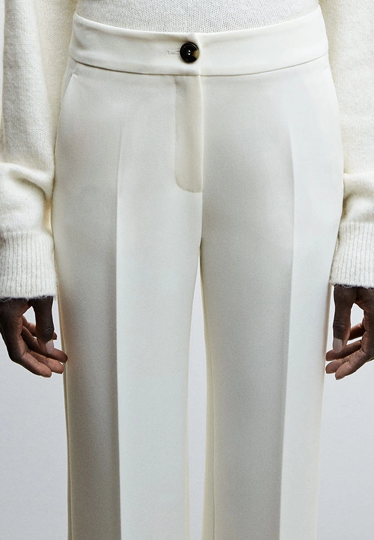 Mango Flowy Palazzo Trousers 5 Mango Flowy Palazzo Trousers - Image 3