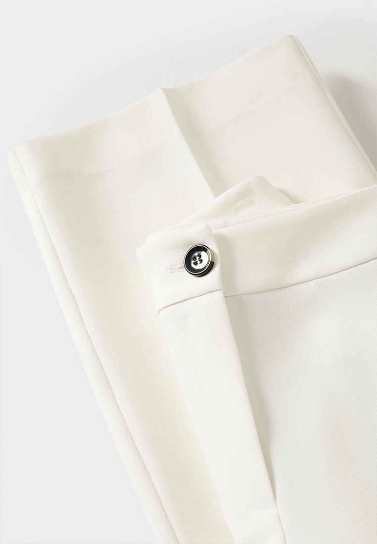 Mango Flowy Palazzo Trousers 6 Mango Flowy Palazzo Trousers - Image 4