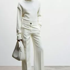 Mango Flowy Palazzo Trousers 12 Mango Flowy Palazzo Trousers -Mango popular store mango 7077 3091046 5