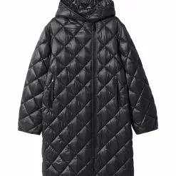 Mango Hood Quilted Coat -Mango popular store mango 7093 7981046 8