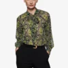 Mango Flowy Printed Blouse -Mango popular store mango 7104 0826336 1