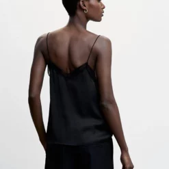 Mango Lace Trim Top 12 Mango Lace Trim Top -Mango popular store mango 7104 7881046 3