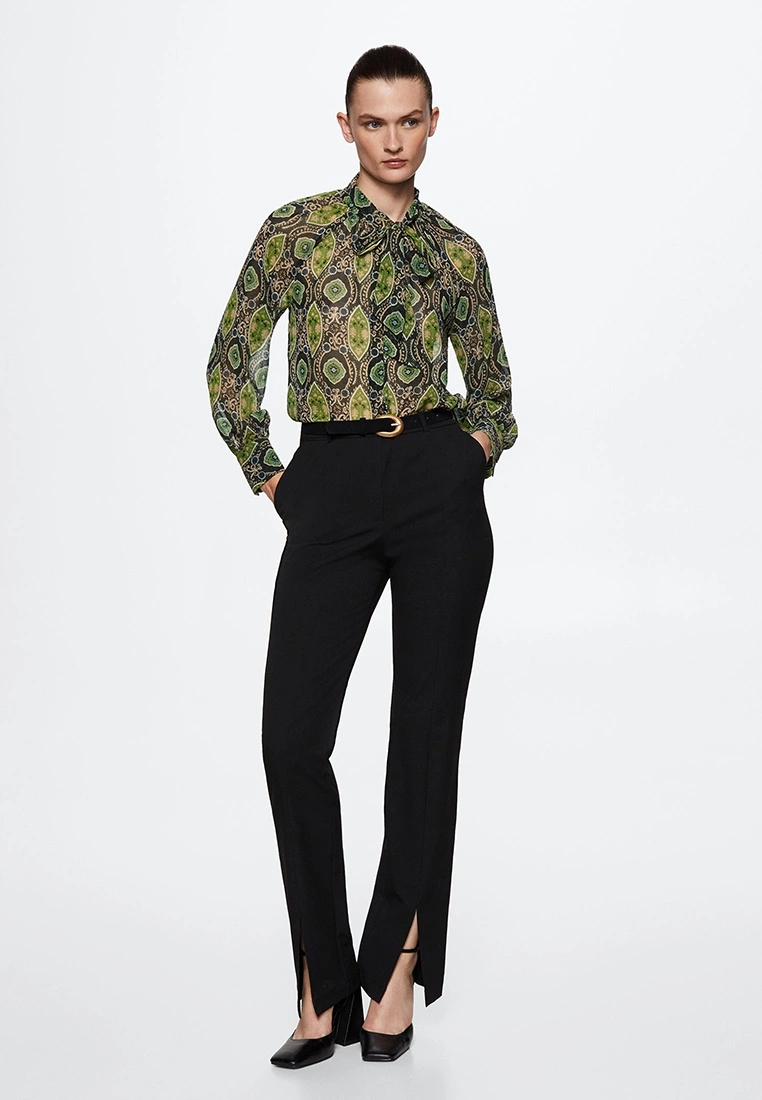 Mango Flowy Printed Blouse 8 Mango Flowy Printed Blouse - Image 6