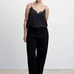 Mango Lace Trim Top 15 Mango Lace Trim Top -Mango popular store mango 7105 7881046 6