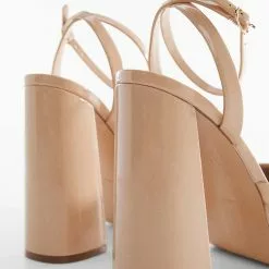 Mango Block Heel Shoes -Mango popular store mango 7112 3181046 3