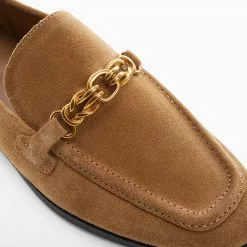 Mango Leather Loafers With Chain 11 Mango Leather Loafers With Chain -Mango popular store mango 7136 6781046 4