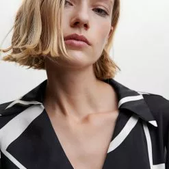 Mango Printed Satin Dress -Mango popular store mango 7141 8781046 4