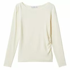 Mango Ruched Detail T-Shirt 15 Mango Ruched Detail T-Shirt -Mango popular store mango 7145 9081046 7