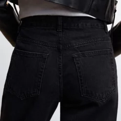 Mango Wide Leg Mid-Rise Jeans -Mango popular store mango 7146 1181046 4