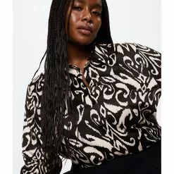 Mango Satin Print Shirt -Mango popular store mango 7180 1251626 6