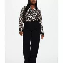 Mango Satin Print Shirt -Mango popular store mango 7181 1251626 7