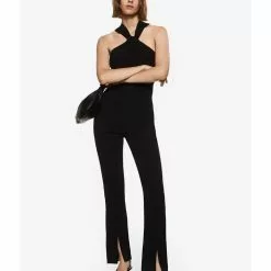 Mango Asymmetric Long Jumpsuit