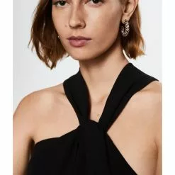 Mango Asymmetric Long Jumpsuit -Mango popular store mango 7217 6716626 3