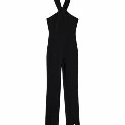 Mango Asymmetric Long Jumpsuit -Mango popular store mango 7218 6716626 5