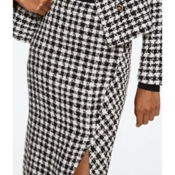 Mango Houndstooth Pencil Skirt -Mango popular store mango 7236 4716626 3