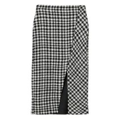 Mango Houndstooth Pencil Skirt -Mango popular store mango 7237 4716626 5
