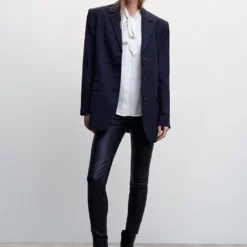 Mango Tie-Neck Blouse -Mango popular store mango 7302 0832636 6