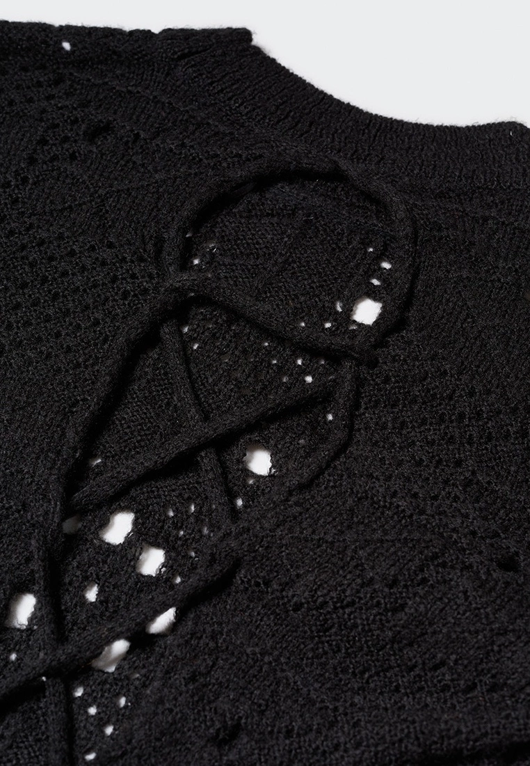 Mango Open Back Openwork Sweater 7 Mango Open Back Openwork Sweater - Image 5
