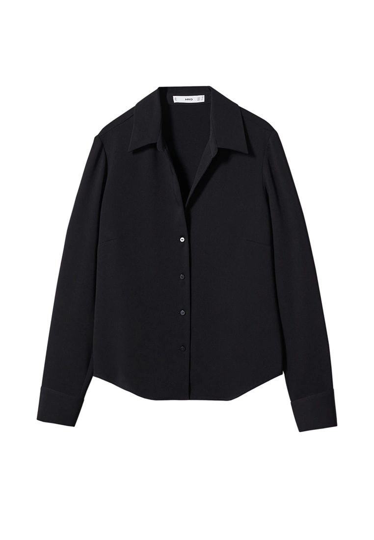 Mango Pleated Flowy Shirt 8 Mango Pleated Flowy Shirt - Image 6