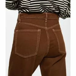 Mango High-Waist Cropped Straight Jeans -Mango popular store mango 7332 0316626 4