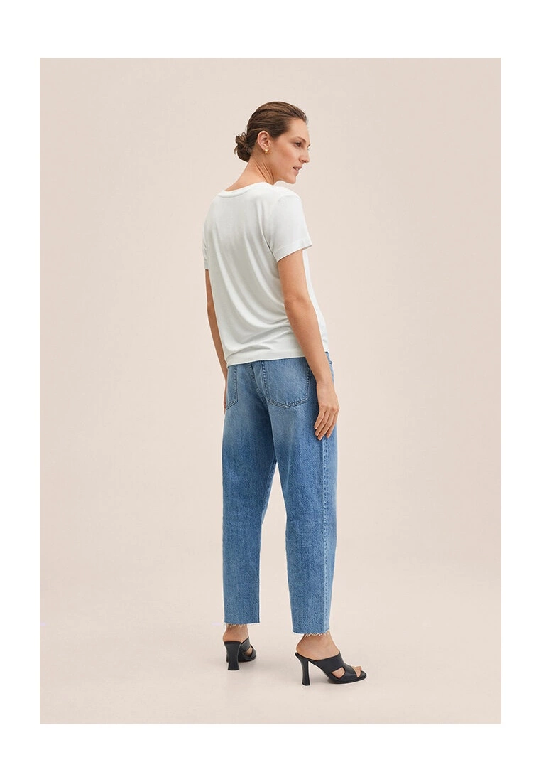 Mango V-Neck T-Shirt 5 Mango V-Neck T-Shirt - Image 3