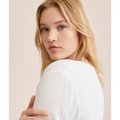 Mango V-Neck T-Shirt 16 Mango V-Neck T-Shirt -Mango popular store mango 7348 5659216 7