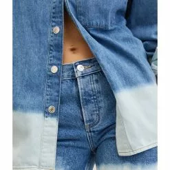 Mango Tie-Dye Oversize Shirt -Mango popular store mango 7372 3649216 3