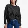 Mango Striped Long Sleeves T-Shirt 2 Mango Striped Long Sleeves T-Shirt -Mango popular store mango 7380 9942636 1