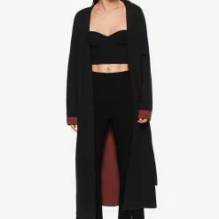 Mango Bicolor Long Cardigan