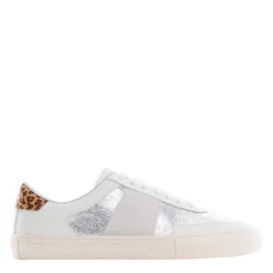 Mango Metallic Panel Sneakers
