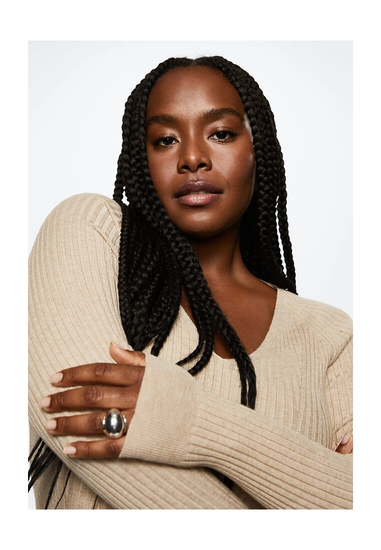 Mango Ribbed Knit Sweater 8 Mango Ribbed Knit Sweater - Image 6