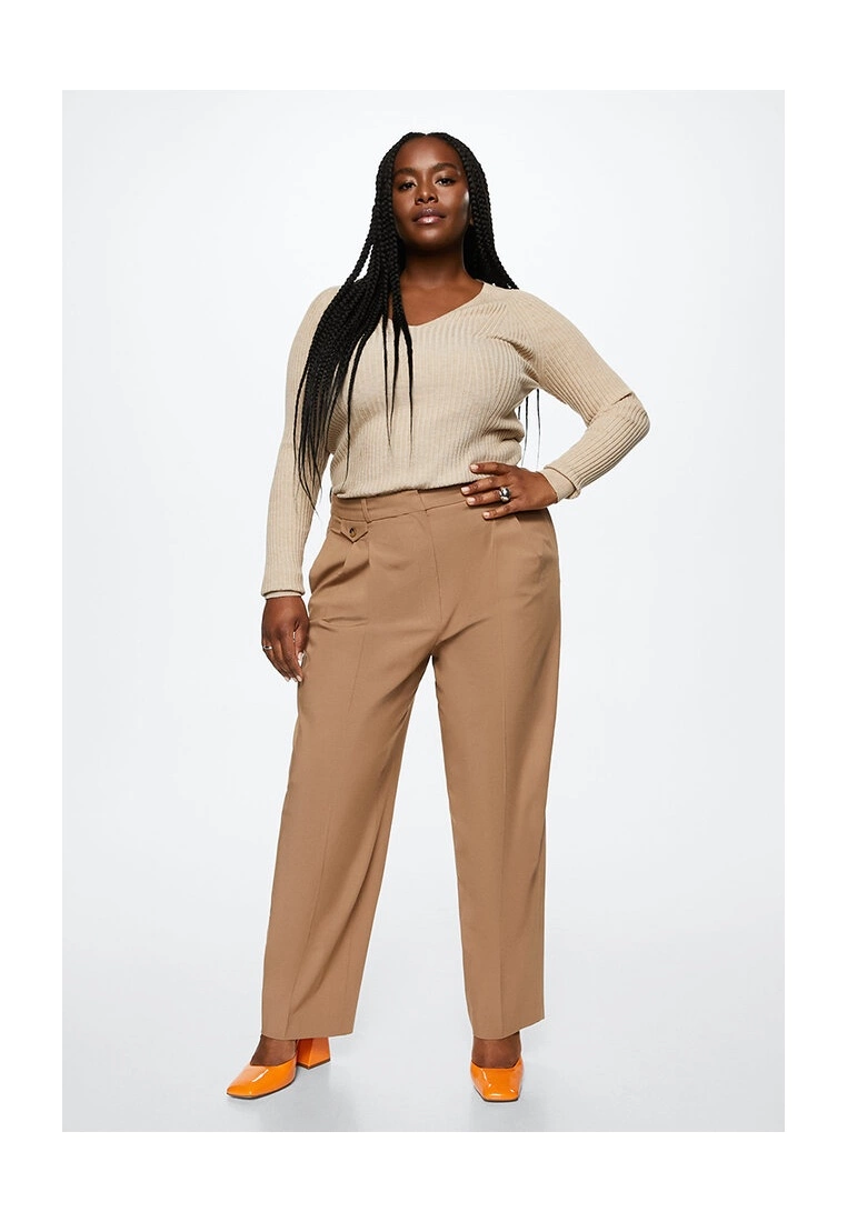 Mango Ribbed Knit Sweater 9 Mango Ribbed Knit Sweater - Image 7