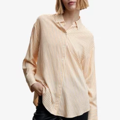 Mango Printed Flowy Shirt