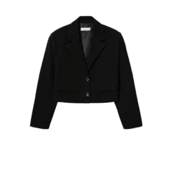 Mango Cropped Blazer With Buttons -Mango popular store mango 7566 7316626 6