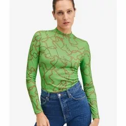 Mango Chain Print T-Shirt