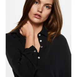 Mango Knot Detail Shirt Dress -Mango popular store mango 7647 7416626 3