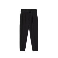 Mango Belt Straight-Fit Trousers -Mango popular store mango 7652 2416626 5